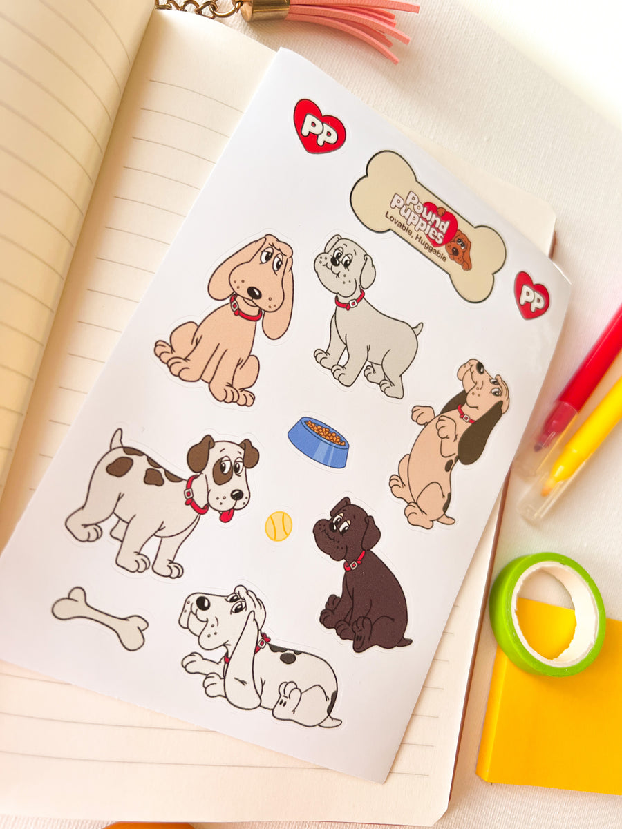 Muppets Nostalgic Sticker Sheet (one count)  Cute Stationery , Bujo S –  Jitter Sticker Co.