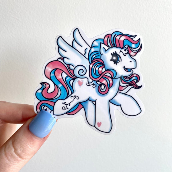 My Little Pony 3” Star Catcher Sticker Theme Vinyl Artwork, Water Bottle, Tumbler, Laptop Decal Friendship is Magic Vintage Retro
