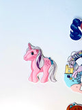 My Little Pony 3” Logo Princess Sticker Theme Vinyl Artwork, Water Bottle, Tumbler, Decal Friendship is Magic Vintage Retro