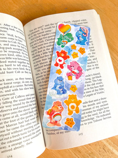 Care Bear Themed Bookmark Retro Laminated (one count) - single sided