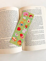 Strawberry Characters Themed Bookmark Retro Laminated (one count) - single sided