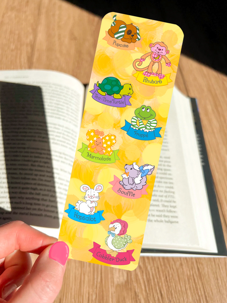Friends of Strawberry Shortcake Themed Bookmark Retro Laminated (one count) - single sided