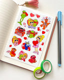 Muppets Nostalgic Sticker Sheet (one count) | Cute Stationery , Bujo Stickers, Planner, Bullet Journal